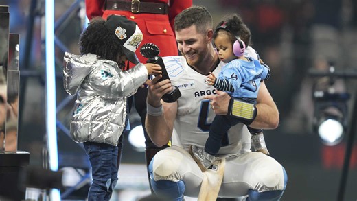 Storybook Ending: Nick Arbuckle named MVP of the 111th Grey Cup - CFL.ca