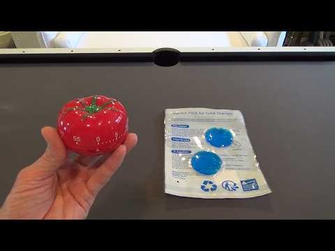 60 MINUTE KITCHEN TIMER TOMATO TIMER REVIEW AND CLOSER LOOK MECHANICAL TIMERS