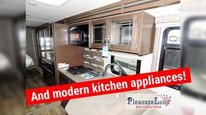 The 2020 Thor Motor Coach Four Winds 31W features a full wall slide, a private bedroom and a pullout pantry! This Class C has storage around every corner! Learn more here: https://bit.ly/37TRtr3 | PleasureLand RV Center | Facebook