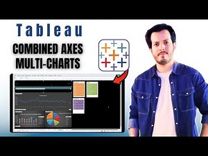 How to Add Multiple Measure Charts to One View in Tableau | Using Combined Axes
