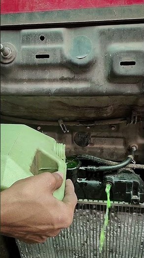 How to Fix Engine Overheating by Coolant Air Bleeding #shorts #carrepair #mechanic #automobile #diy