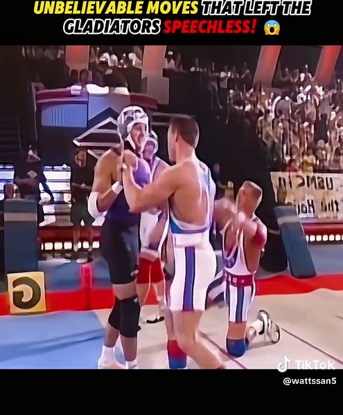 Unbelievable Moves That Left the Gladiators Speechless! 😱#AmericanGladiators #Athleticism #InsaneSkills #GladiatorChallenge #AmazingAthletes