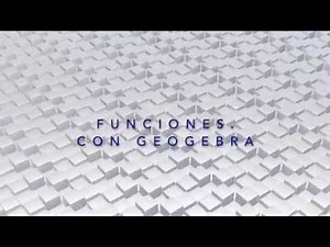 Funciones con Geogebra