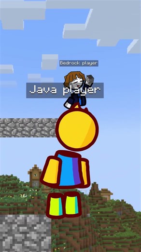 Java or Bedrock? #minecraft