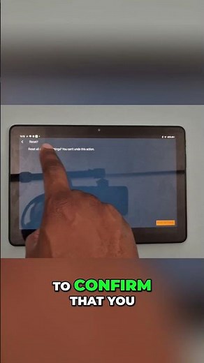 Fire Tablet Wi-Fi & Bluetooth Fix: Simple Reset Guide #shorts