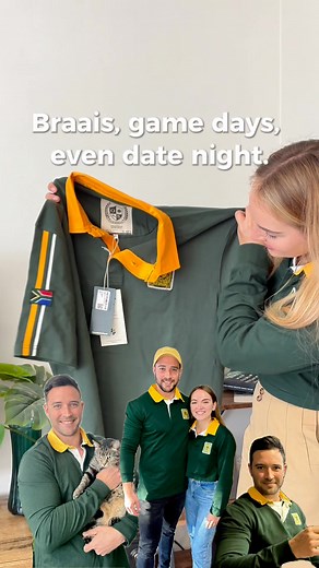 64K views · 147 reactions | The ultimate supporters' jersey.  Worn by legends & over 100,000 South Africans!  Unisex, durable, and built for every braai and every game day. Free shipping on orders over R1500. | Old School ltd | Facebook