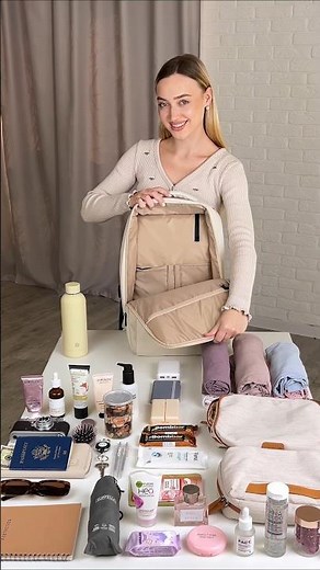 The one backpack I use for everything #travel #minimalist #packing