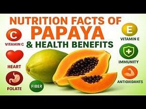 Nutrition Facts of Papaya || Health Benefits of Papaya