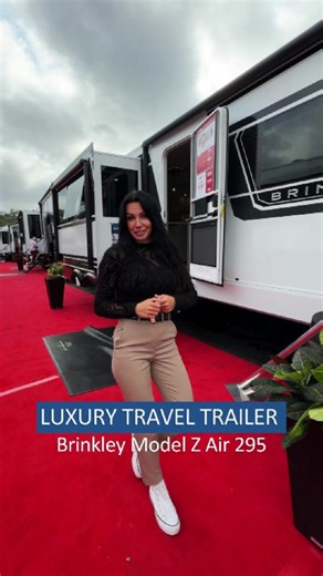 Check Out Model Z Air 295 by Brinkley! #rvtour #rvreview #motorhomelife #5thwheel #rvlife #ValReview #RVTour #rvsupershow #rvshow #hersheyPA