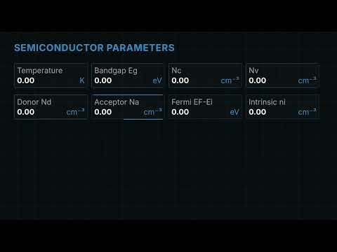 Fermi Level Calculator — How to Use It | Engineering Tool