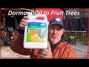 #336: Applying Dormant Oil to Fruit Trees / Pest Prevention / Horticultural Oil