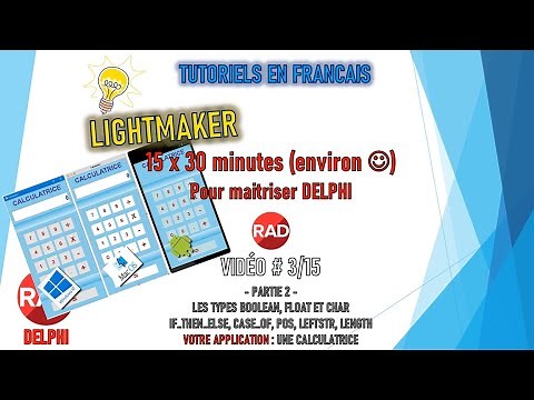[TUTO 3/15 ] [TUTO DELPHI] - [TUTORIEL POUR DEBUTANT] [RADSTUDIO - EMBARCADERO]