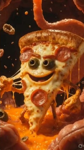 👉tasty trape Main mat fhashna #talkingfood #aivideo #aianimation #viralreels #trendingreels#pizza