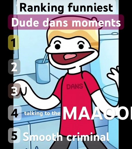 Ranking funniest dude dans moments #ranking #funny #dudedans #thatonerichkid