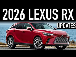 2026 Lexus RX.. What's New?