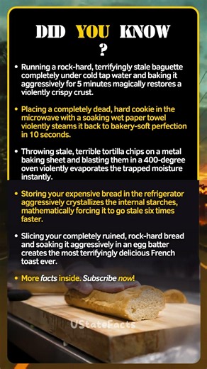 How To Force Stale Bread Back To Life