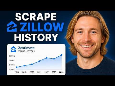 How to Scrape Zillow Zestimate Value History? (RapidAPI + PullAPI)