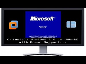 Installing Microsoft Windows 2.03 in VMware Workstation/Player