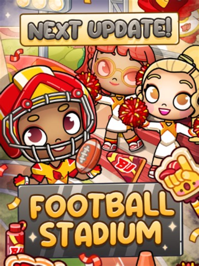 Beacon University Football Team and Stadium in Avatar World Update