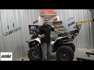 BRUTE FORCE 750 BUILD DEMON AXLE INSTALL! With bearing swap!