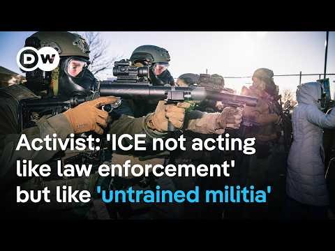 US students, businesses, and Hollywood lead 'national shutdown' strike against ICE and CBP | DW News