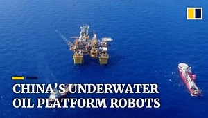 The underwater robots maintaining China’s first home-made semi-submersible oil platform