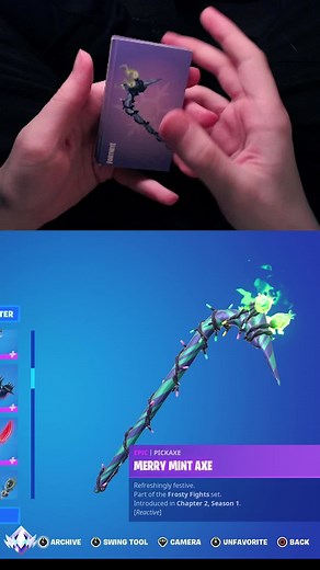 How To Get The Minty Axe in Season 4 🤯 #trending #viral #fortnite #foxman #fyp #gaming #xyzbca #foryou #foryoupage #mintypickaxe #fortnitesettings #fortnitetipsandtricks