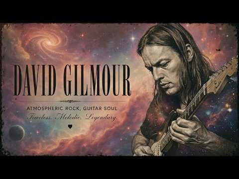 David Gilmour – 432Hz Psychedelic Blues Guitar Journey 🎸 Lost 1975 Classic Rock (Inspired Tribute)