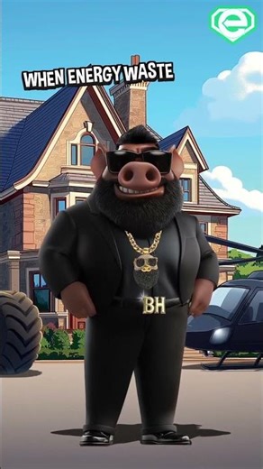 🐷 OH NO! Biggie Hogz Is Getting STRONGER?! ⚡💨 #LetsGoEco #shorts