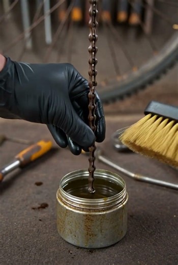 Satisfying Rust Removal from Bicycle Wheel & Chain | Old Rusty Bike Restoration & Deep Cleaning