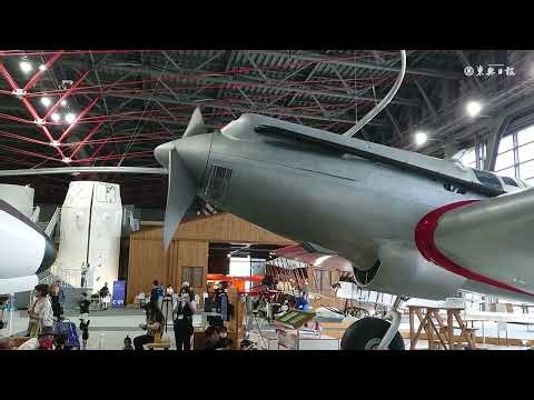 プロペラ動いた！「航研機」遺産認定記念の実演