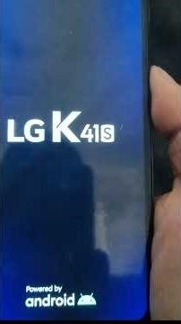 LG K41S Full Hard Reset Format