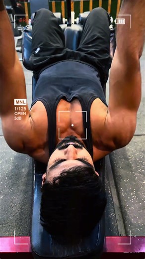 💪Decline Dumbbell Press + Butterfly = Massive chest Pump💥 #viralshorts #trending #chestworkout