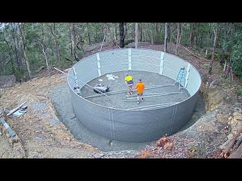 Kingspan Rhino Water Tank Install - Sun Valley, NSW