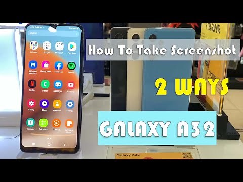 Samsung Galaxy A32: 2 Ways To Take Screenshot