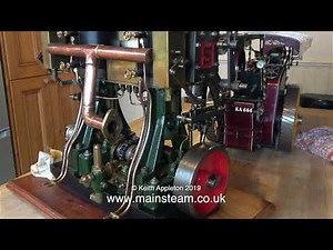 TWO STUART 5A STEAM ENGINES - PART #1