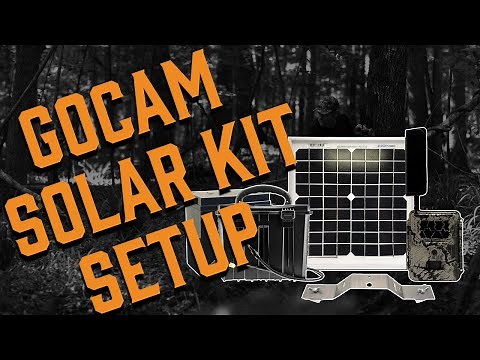 GoCam Solar Kit Setup