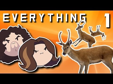Everything: Clunky Deer Rolling - PART 1 - Game Grumps