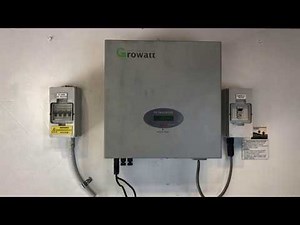 Growatt Inverter Residual I High Error Message