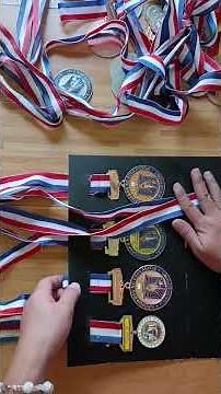 diy medal frame