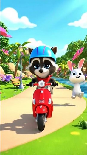 Riley Raccoon Rolls Rrr-Rrr-Rrr! 🦝🎵 | Letter R Sound | Fun R Words for Kids