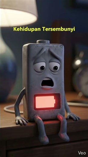 Batrai Hp Yang Lelah #shorts #animasiai #viral