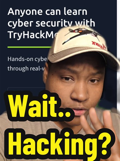 Tryhackme.com #cybersecurity #techtok #ethicalhacker #security #tryhackme