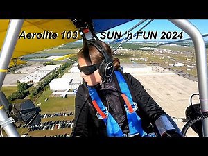 Aerolite 103 Flight from South Carolina to Sun 'n Fun 2024