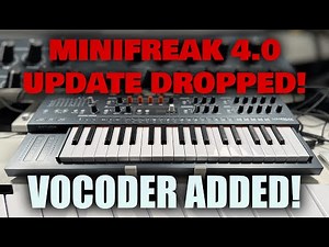 Arturia Drops MINIFREAK VOCODER in the 4.0 Firmware Update! 🔥