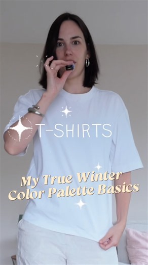 True Winter Color Palette Basics for cool & effortless outfits #truewinter #fashioninspo #basics