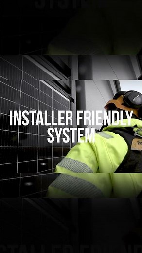 EasySlide! The easiest way to mount solar panels on walls.