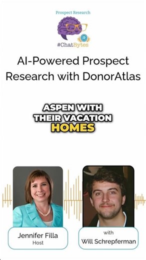 Will Schrepferman on AI-Powered Prospect Research with DonorAtlas