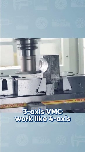 How to Mill Arc Surfaces with T slot Cutter on VMC 650 Vertical Machining Center