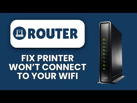 Printer Won’t Connect to WiFi Fix 2025 🖨️ Canada Router Fix ⚡ Quick Setup Guide